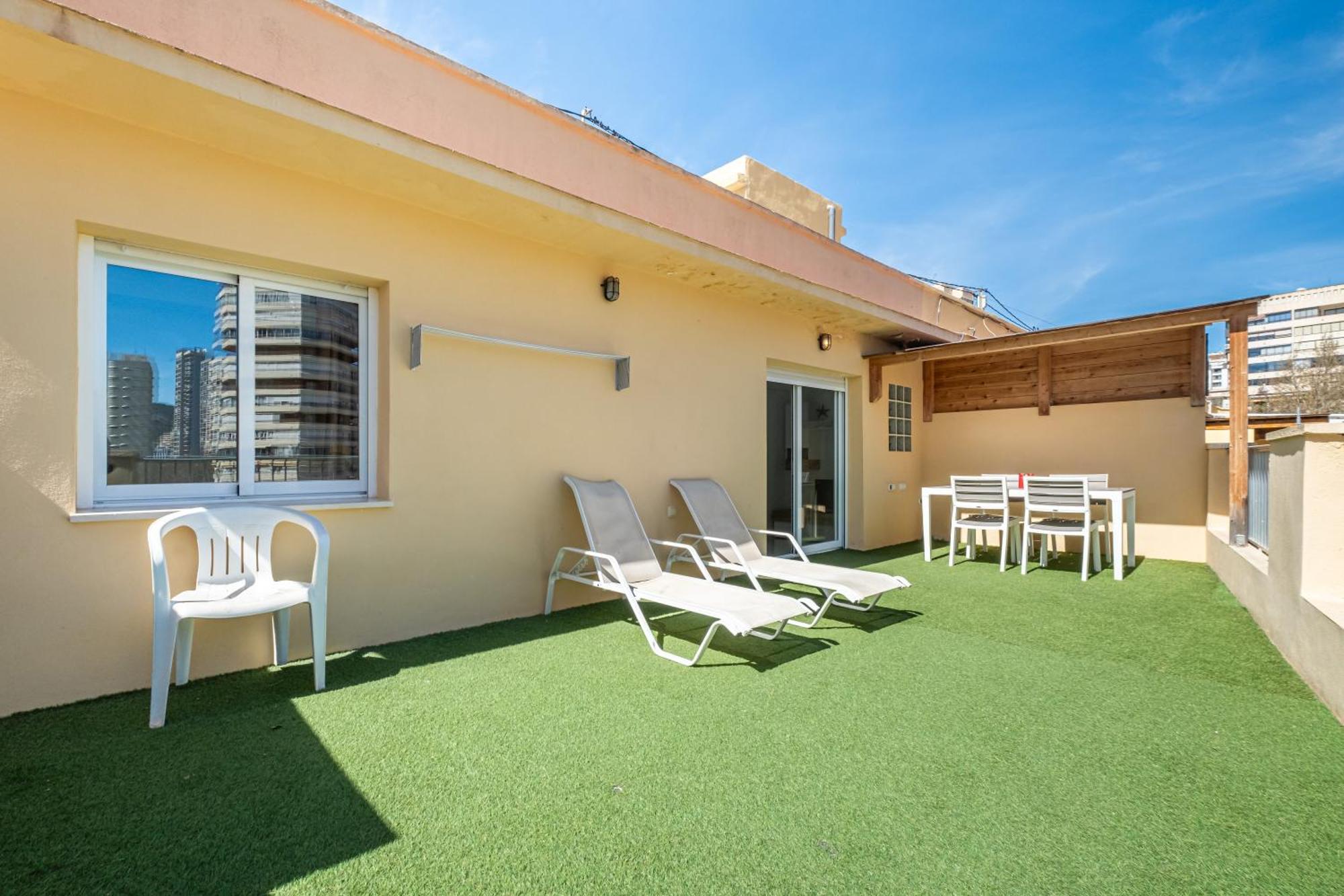 Penthouse Ancla 461 Levante Beach Benidorm Dış mekan fotoğraf